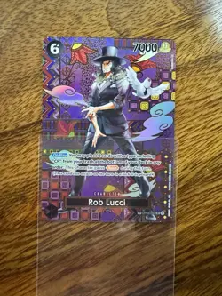One Piece TCG OP05 Rob Lucci (SP) Awakening of the New Era OP03-092 NM - Image 1