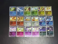 18 Lot Pokemon TCG S-Chinese Card Sylveon CBB2C 0609/15 one star -SE58 - Image 1