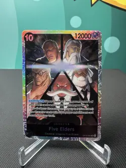Five Elders OP13-082 SR Carrying on His Will - ONE PIECE Card Game English - Image 1