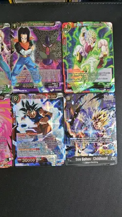 Dragon Ball Z TCG All Foil 8 Card Lot DBZ Trading Cards - Image 3