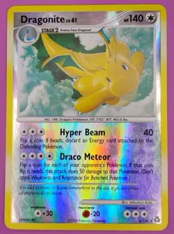 Dragonite 2/146 Legends Awakened Reverse Holo Rare Mid-Era Pokemon Card - Image 1