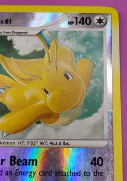 Dragonite 2/146 Legends Awakened Reverse Holo Rare Mid-Era Pokemon Card - Image 4