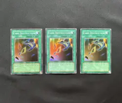 Yu-Gi-Oh! Card Destruction SDY-042 Super Unlimited MP x1 & PL x2 Cheap Playset - Image 1