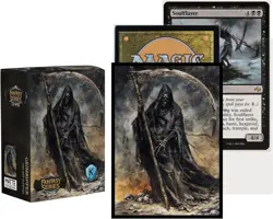 100 MTG Card Sleeves with 100 Inner Sleeves, Textured Back Art Grimripper - Image 2