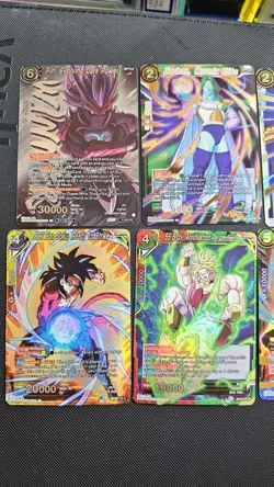 Dragon Ball Z TCG All Foil 8 Card Lot DBZ Trading Cards - Image 2
