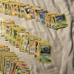 Pokemon Bulk Wotc 58 Card Vintage Card Collection Lot LP-HP - Image 2