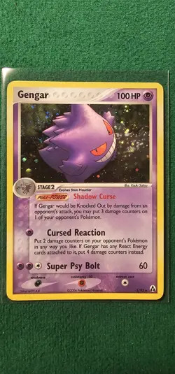 Pokemon TCG Gengar Legend Maker holo #5 individual card collectible - Image 1