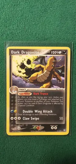 Pokemon TCG Dark Dragonite Team Rocket Returns #15 individual card collectible - Image 1