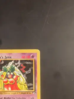 Sabrina’s Jynx 59/132 1st Edition Gym Heroes Pokemon Card 2000 WOTC - MP - Image 2