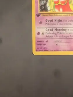 Sabrina’s Jynx 59/132 1st Edition Gym Heroes Pokemon Card 2000 WOTC - MP - Image 4