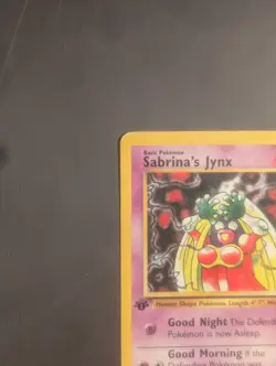 Sabrina’s Jynx 59/132 1st Edition Gym Heroes Pokemon Card 2000 WOTC - MP - Image 5