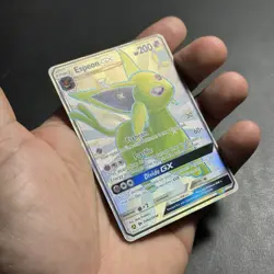 🔥 Pokemon TCG Espeon GX SV60/SV94 Hidden Fates Shiny Vault Holo Card M NM 🔥 - Image 4