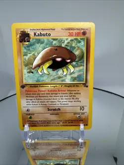 Kabuto 50/62 1st Edition Fossil Pokemon Card Vintage WOTC NM - Image 3