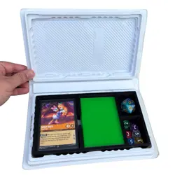 Disney Lorcana Deck Box Vintage VHS Case TCG Holder Upcycled Holder Cards Dice - Image 5