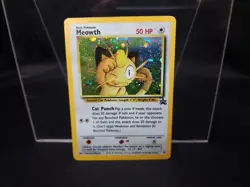 Meowth 10/53 Wotc Promo Holo Pokemon Card - Image 1