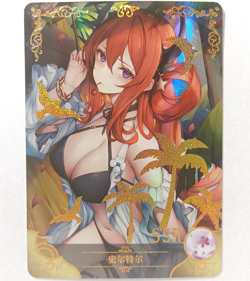 Goddess Story CCG Anime Waifu Card - Surtr - Arknights - Image 1