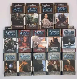 LOT OF 14: A Game of Thrones the Card Game CHAPTER PACKS GREAT SHAPE - Image 2