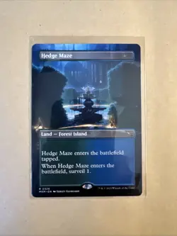 MTG Hedge Maze MKM 0326 R NM Regular Borderless - Image 1