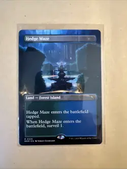 MTG Hedge Maze MKM 0326 R NM Regular Borderless - Image 2