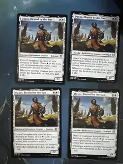4x Daxos, Blessed by the Sun, MTG Theros BD, NM/Never Played, Complete Set! - Image 1