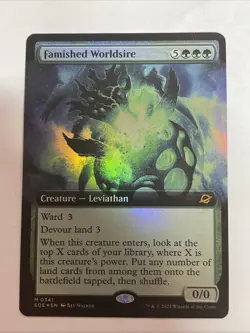 Famished Worldsire (Extended Art) Edge of Eternities Foil #341 Mythic - Image 1