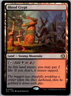 Blood Crypt (R) #262 Lorwyn Eclipsed MTG NM - Image 1