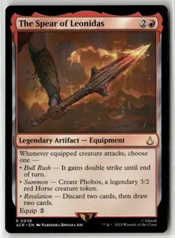 2024 MTG - Universes Beyond: Assassin's Creed The Spear of Leonidas Regular Rare - Image 1