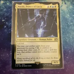 Noctis, Prince of Lucis (REGULAR) x1 - MTG Final Fantasy FIN #235 - Image 1