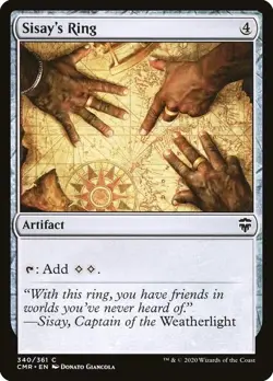 Sisay's Ring [Commander Legends] Foil Near Mint - Image 1