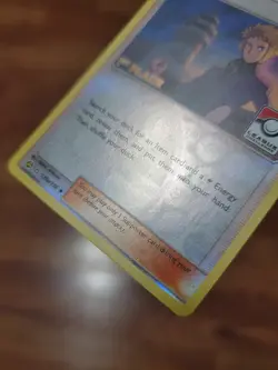 Volkner - League Challenge Promo 135a/156 - 1st Place Reverse Holo - LP! Pokemon - Image 2