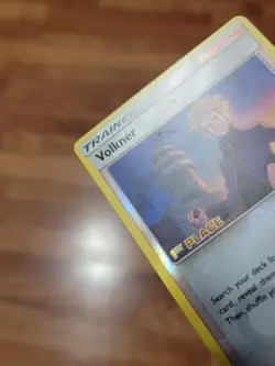 Volkner - League Challenge Promo 135a/156 - 1st Place Reverse Holo - LP! Pokemon - Image 4