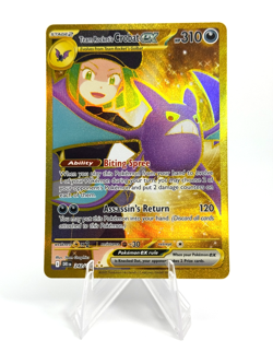 Pokemon Team Rocket’s Crobat ex Hyper Rare Destined Rivals 242/182 - Image 1