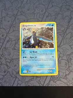 Pokemon: Empoleon #4/130 Holo Rare Diamond & Pearl 2007 Vintage - MP - H42 - Image 1