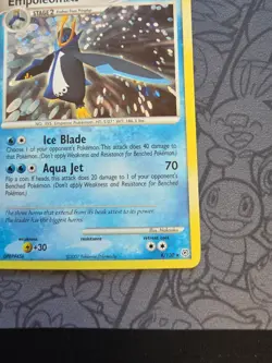 Pokemon: Empoleon #4/130 Holo Rare Diamond & Pearl 2007 Vintage - MP - H42 - Image 5