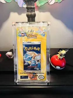 Pokemon Unlimited Base Set 1999 Blister Pack Blastoise Artwork Sealed - Image 1