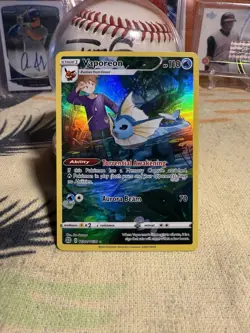 Vaporeon TG02/TG30 Swsh09: Brilliant Stars Trainer Gallery Holo Pokemon TCG - Image 1