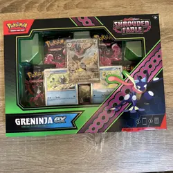 Pokemon TCG Greninja EX Shrouded Fable Collection Box, Sealed - Image 1