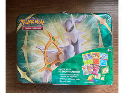 NEW! Pokemon Spring 2022 Arceus Collector's Treasure Chest Tin - Factory Sealed - Image 1
