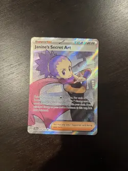 Janine’s Secret Art 088/064 Pokemon TCG: S&V Shrouded Fable Ultra Rare Full Art - Image 1