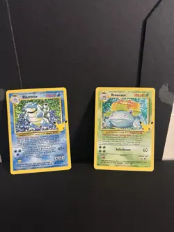 Pokemon Celebrations Blastoise & Venusaur Classic Collection Holo Near Mint - Image 1
