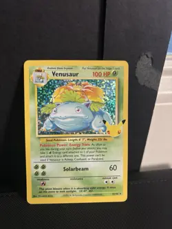 Pokemon Celebrations Blastoise & Venusaur Classic Collection Holo Near Mint - Image 3