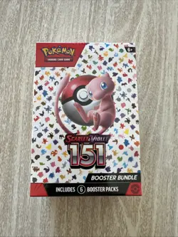 Pokemon Scarlet and Violet 151 Booster Bundle Factory Sealed Box - Image 1
