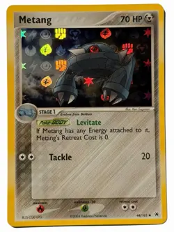 Metang - 44/101 EX Hidden Legends 2004 - Reverse Holo - Pokemon TCG - Image 1
