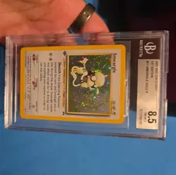 BECKETT 8.5 SMEARGLE POKEMON NEO DISCOVERY HOLO #11 1ST EDITION - Image 1
