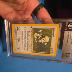 BECKETT 8.5 SMEARGLE POKEMON NEO DISCOVERY HOLO #11 1ST EDITION - Image 2
