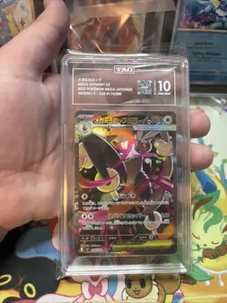 Pokemon Mega Lopunny ex 114/080 SAR Japanese Inferno X TAG 10 Gem Mint - Image 1