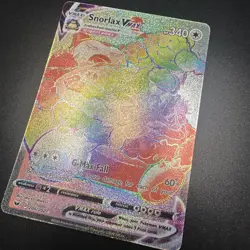 Pokemon TCG Snorlax VMAX Holo Ultra Rare 206/202 Sword & Shield - Image 2