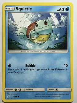 Squirtle - (Premium Collection Promo) Blister Exclusives 033/214 MP-LP Pokemon - Image 1