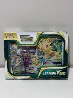 Pokemon TCG Glaceon & Leafeon VSTAR Special Collection Sealed Set of 2 SEE DISC - Image 3