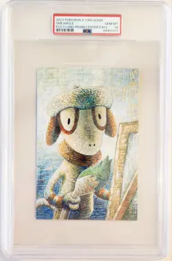 Pokemon X Van Gogh Smeargle Postcard PSA 10 GEM MINT Pokemon Center Exclusive - Image 1